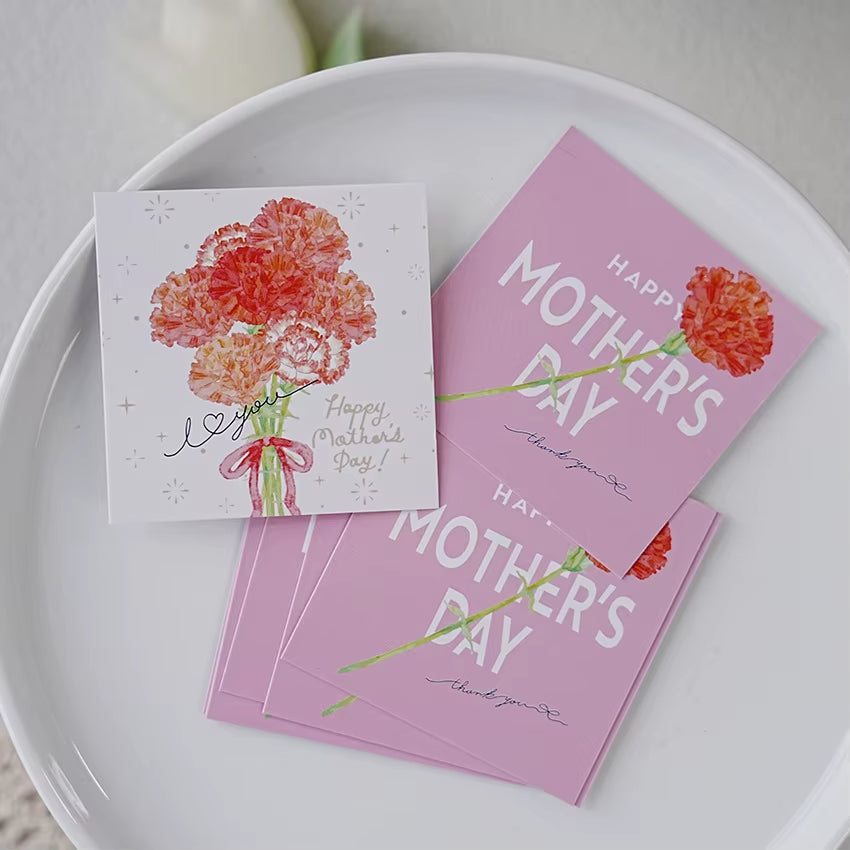 Cute Little Mother'S Day Mum Card Mini Note Cards Blank Note Cards Set of 25