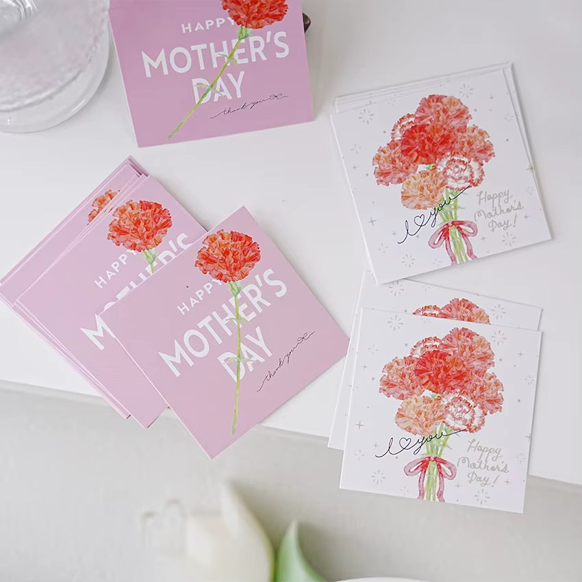 Cute Little Mother'S Day Mum Card Mini Note Cards Blank Note Cards Set of 25