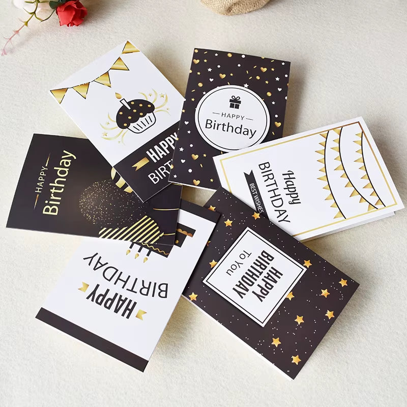 Happy Birthday Card 3D Birthday Cake Pop-Up Cards Flowers Birthday Card Anniversary Gifts Party